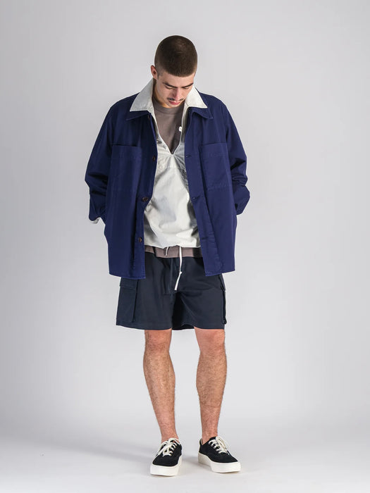 Parages Graz Overshirt in Navy