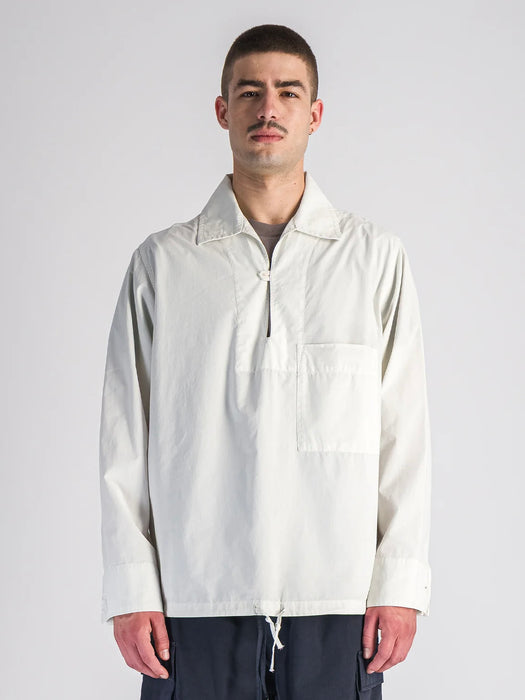 Parages Vareuse Shirt in Cloudy White