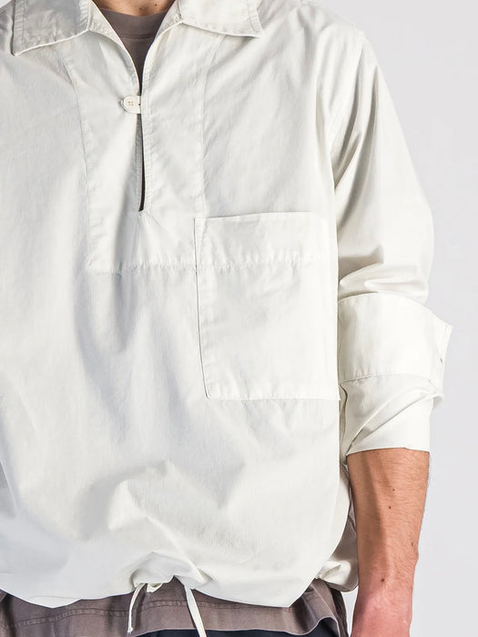Parages Vareuse Shirt in Cloudy White