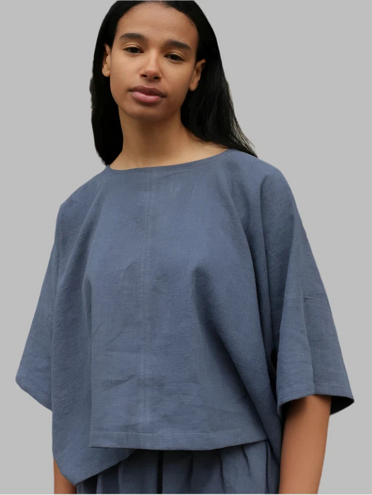 Kate Sheridan Edie Top in Yale Linen