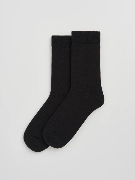 Pairs Merino Socks in Black
