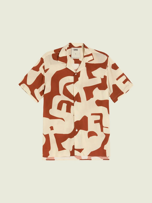 OAS Viscose Shirt in Russet Puzzlotec