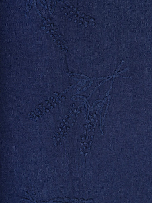 Kardo Ronen Shirt in Indigo Embroidery