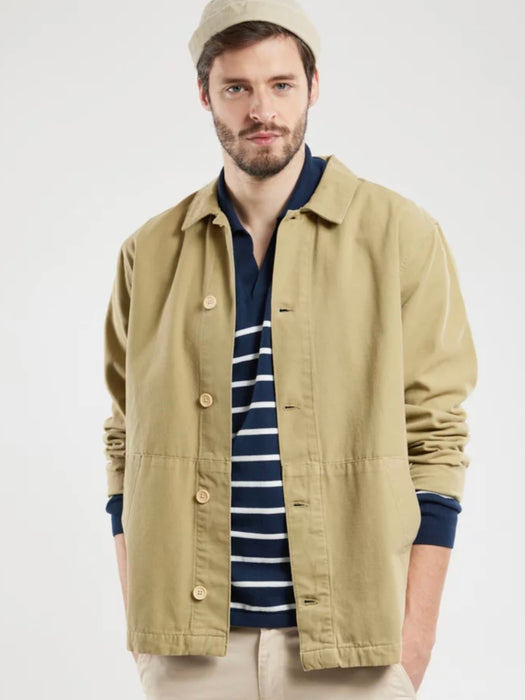 Armor Lux Fisher Jacket in Pale Olive