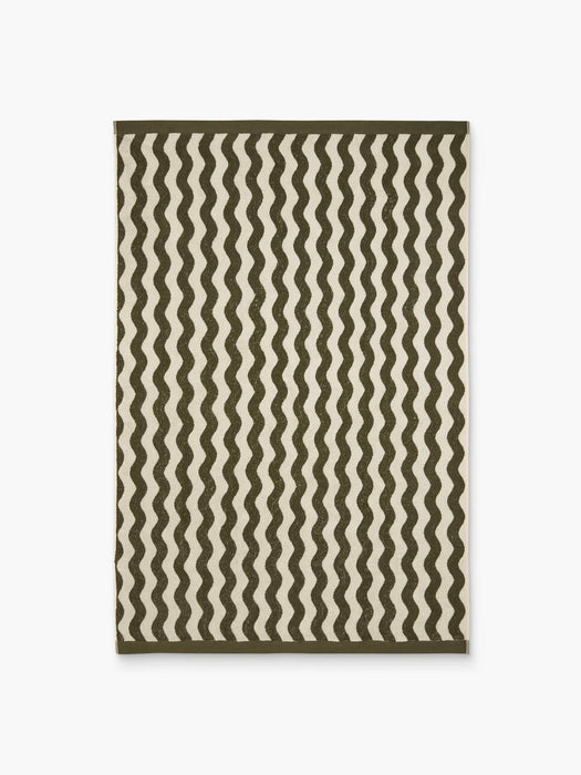 OAS Beach Towel in Forest Waver