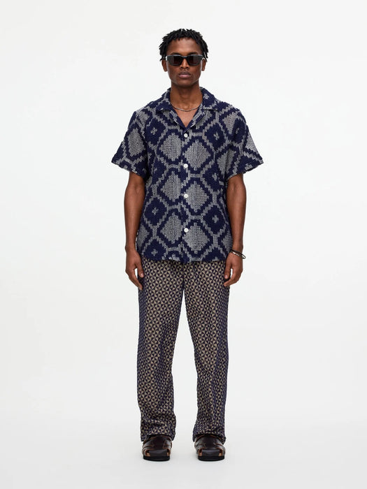 OAS Cuba Crochet Shirt in Trastavere
