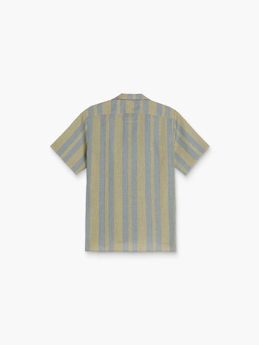 OAS Cuba Linen Shirt in Mist Strata