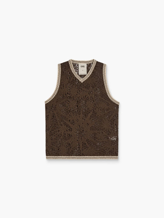 OAS Orion Crochet Vest in Astrea