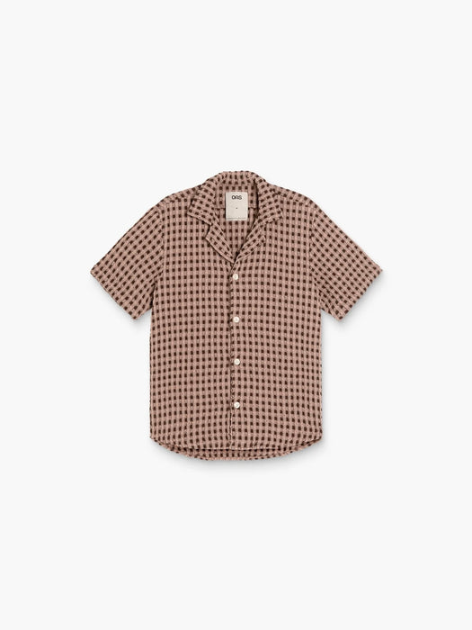 OAS Cuba Waffle Shirt in Ferratella