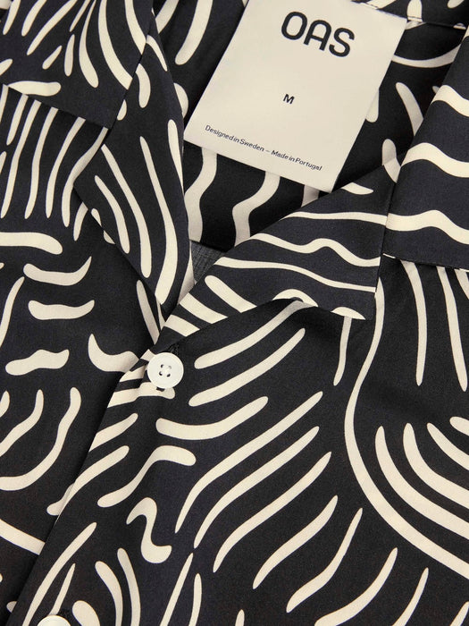 OAS Viscose Shirt in Tar Lorenzo