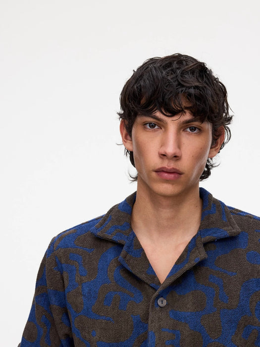 OAS Cuba Terry Shirt in Morel Puzzlotec