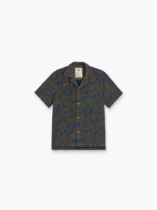 OAS Cuba Terry Shirt in Morel Puzzlotec
