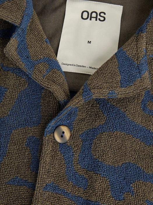 OAS Cuba Terry Shirt in Morel Puzzlotec