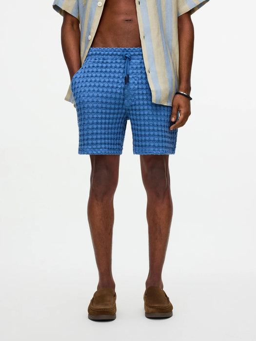 OAS Porto Waffle Shorts in Coronet