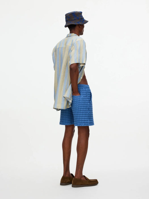 OAS Porto Waffle Shorts in Coronet