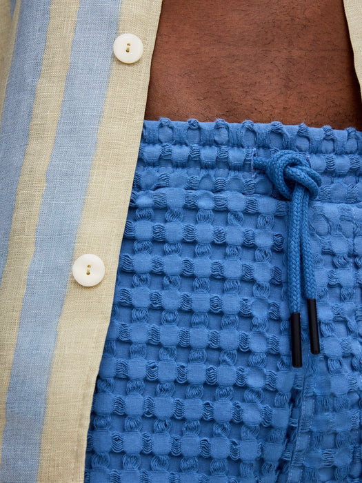 OAS Porto Waffle Shorts in Coronet