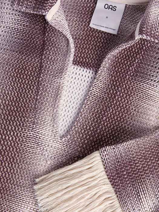 OAS Women Aya Net Dress in Merlot Echo