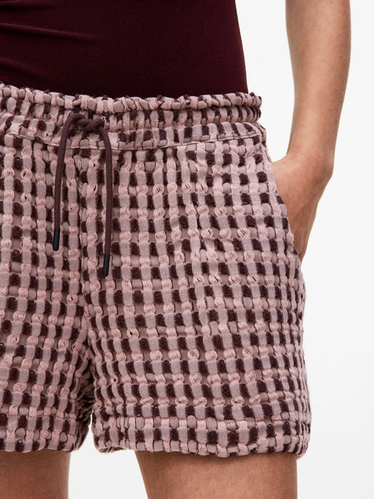 OAS Women Drizzle Waffle Shorts in Ferratelle