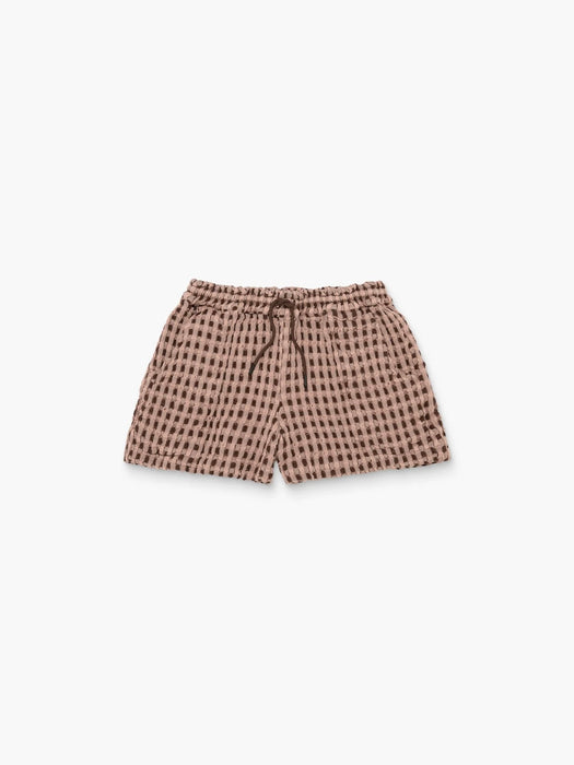 OAS Women Drizzle Waffle Shorts in Ferratelle