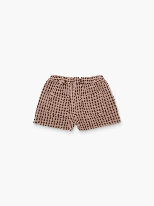 OAS Women Drizzle Waffle Shorts in Ferratelle
