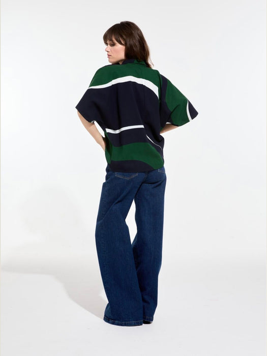 Mapoésie Nora Madone Shirt in Green