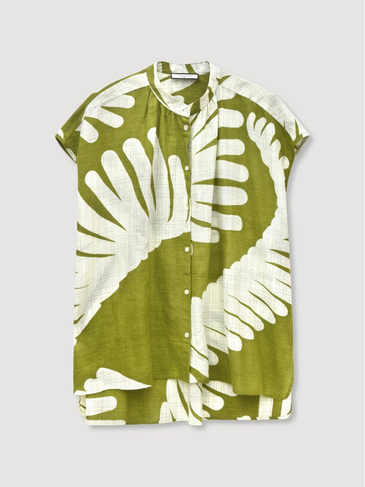 Mapoésie Adele Palma Top in Khaki