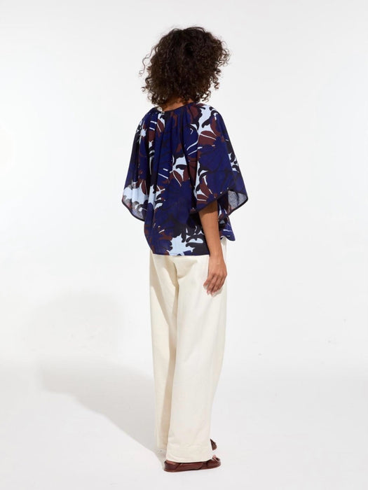 Mapoésie Lita Pavot Top in Blue