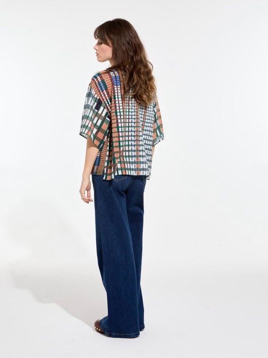 Mapoésie Andrew Utopie Shirt in Blue