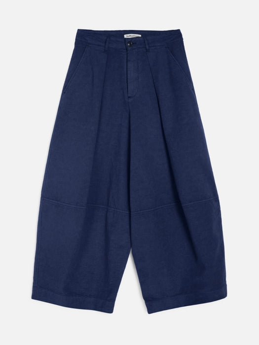YMC Women Deadbeat Trousers in Blue