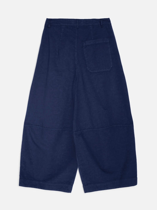 YMC Women Deadbeat Trousers in Blue
