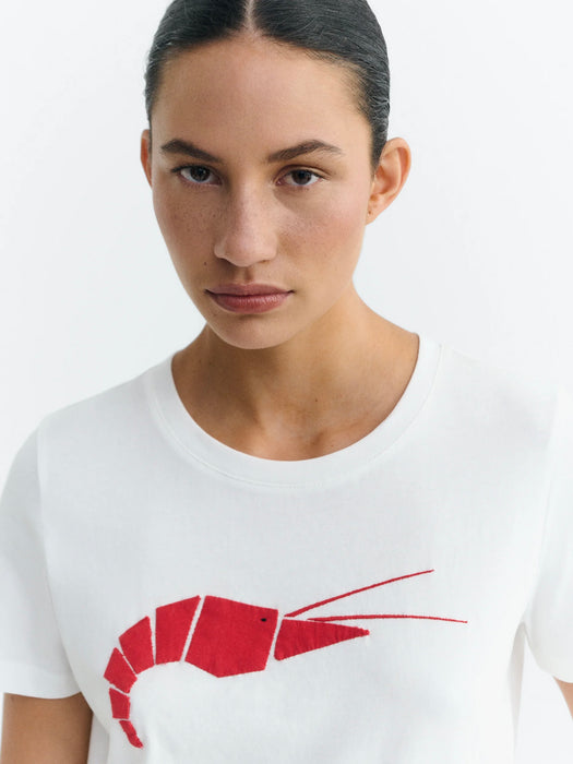 Thinking Mu Origami Ida T-Shirt in White