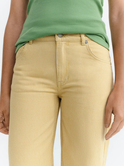 Thinking Mu Kettan Trousers in Nogal Stripes