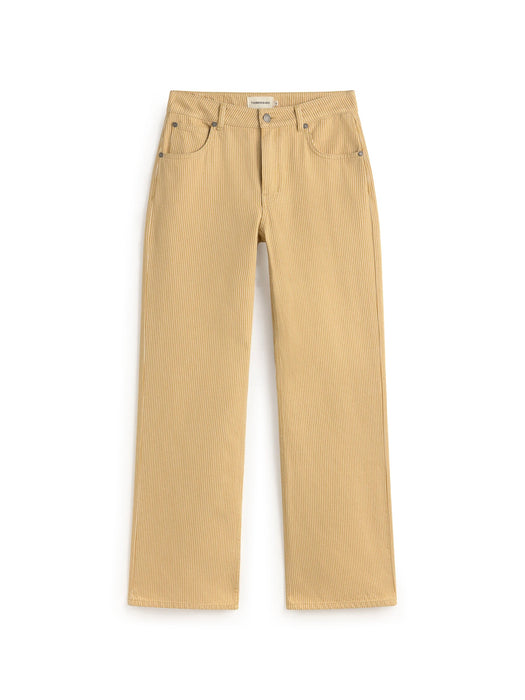 Thinking Mu Kettan Trousers in Nogal Stripes