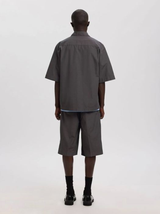 Annarr Cade Shorts in Forged Iron