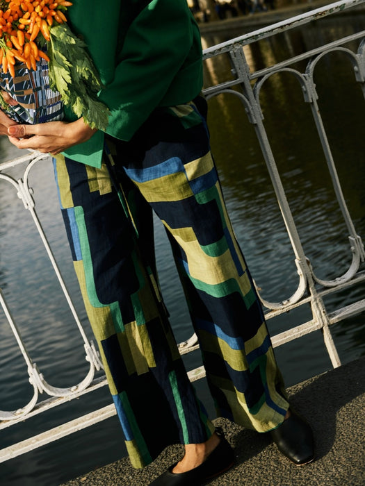 Mapoésie Max Arum Pants in Green