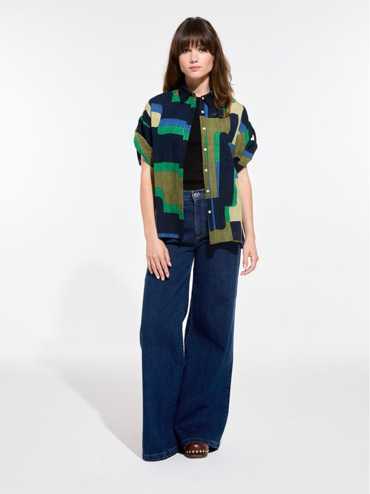 Mapoésie Andrew Arum Shirt in Green