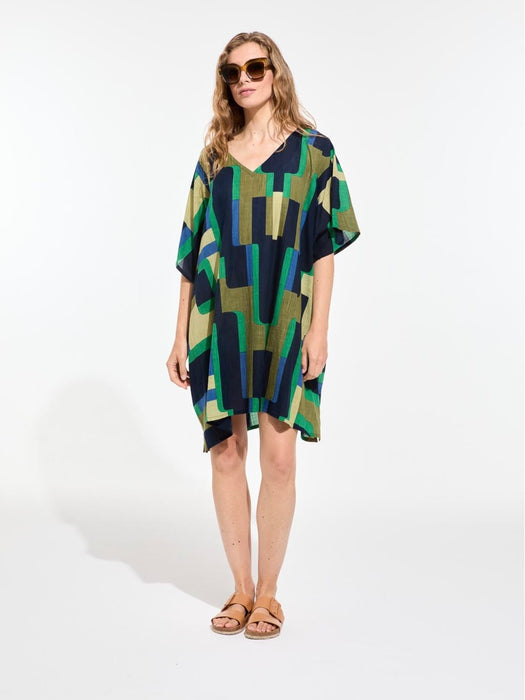 Mapoésie Elia Arum Dress in Green