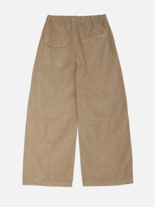 YMC Women Dropout Trouser in Taupe