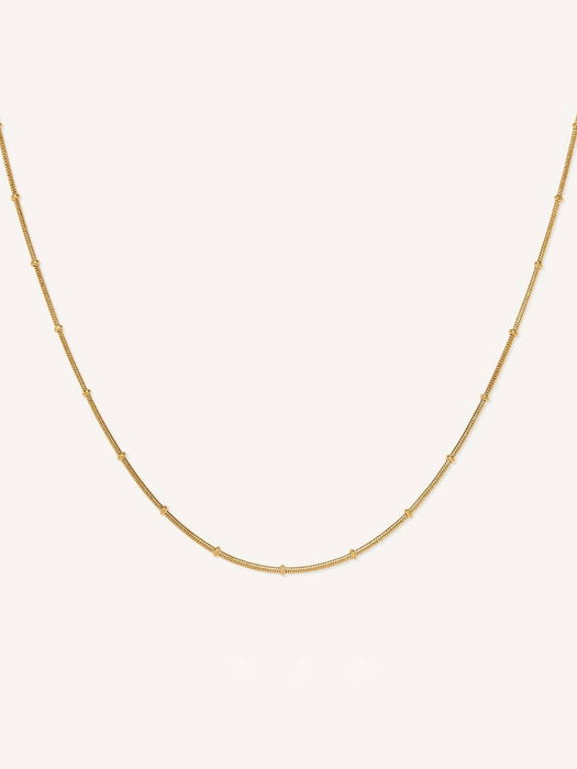 And Danu Oyster Necklace in Gold
