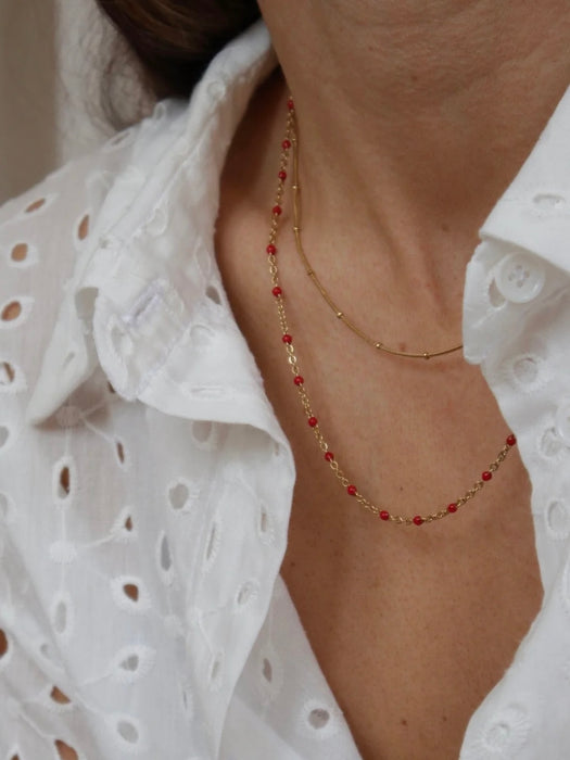 And Danu Oyster Necklace in Gold