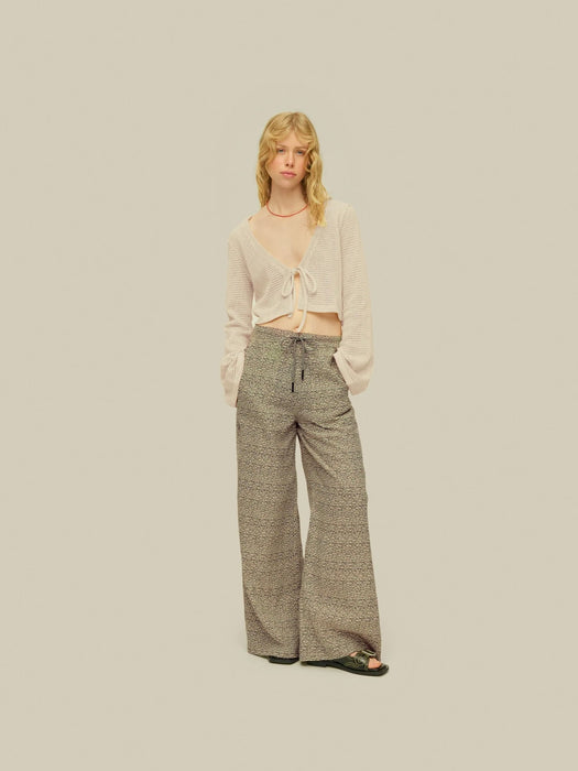 OAS Women Mojave Linen Trousers in Dimi