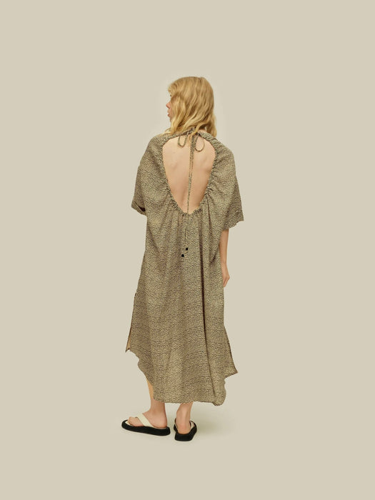 OAS Women Tangelo Linen Dress in Dimi