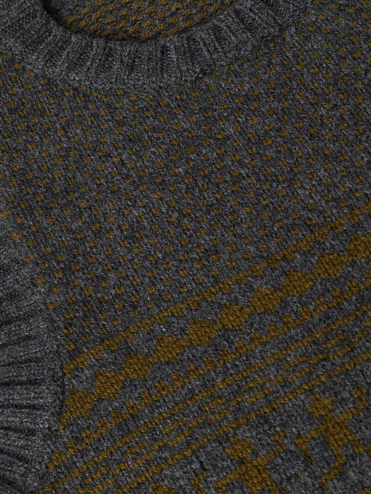 Soeur Namastej Sleeveless Pullover in Grey / Olive