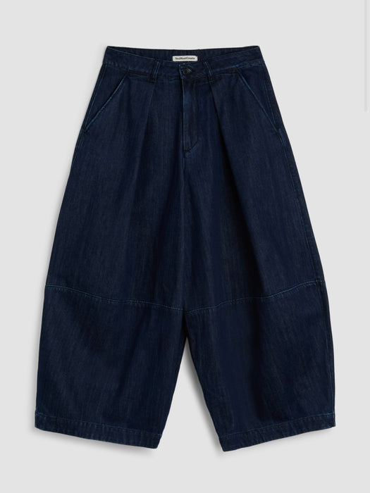 YMC Women Deadbeat Trouser in Indigo Denim