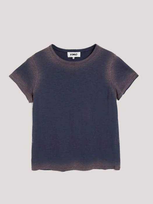 YMC Women Day T-shirt in Washed Navy