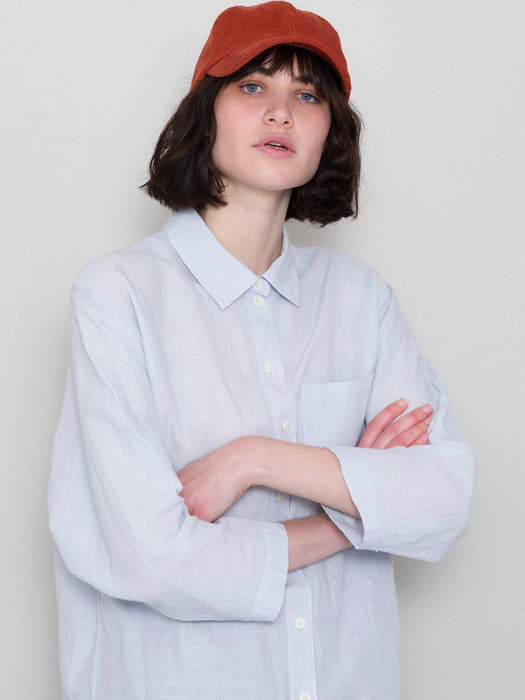 Folk Women Archive Shirt in Mist