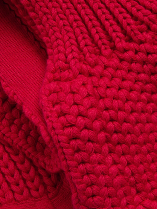 YMC Women Slotted Scarf in Red