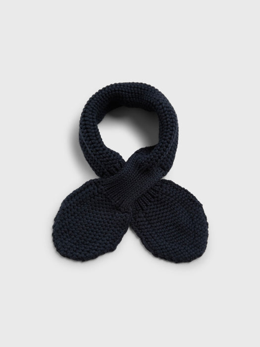 YMC Women Slotted Scarf in Navy