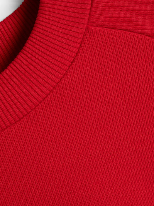 YMC Women Bellow Sleeve Sweatshirt in Red