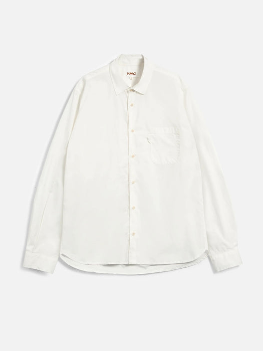 YMC Men Curtis Shirt in White